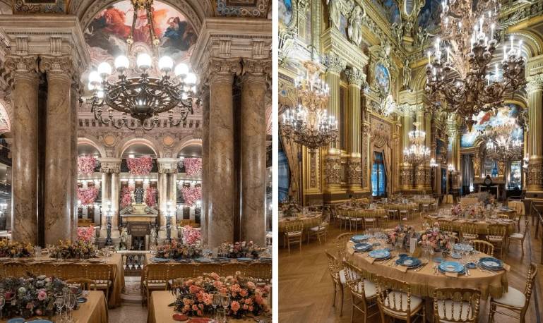 Wedding Ceremony At The Chateau de Villette in Paris