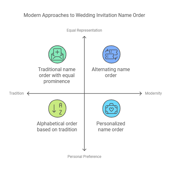 modern wedding IV order