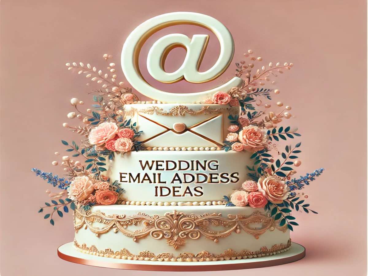 Wedding Email Address Ideas