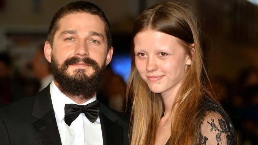 Mia Goth and Shia LaBeouf Wedding